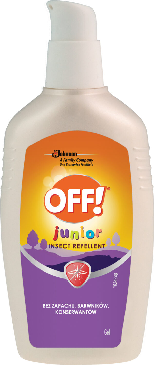 OFF Junior Insect Repellent Żel przeciwko komarom SC Johnson 100 ml