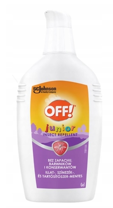 OFF Junior Insect Repellent Żel przeciwko komarom SC Johnson 100 ml