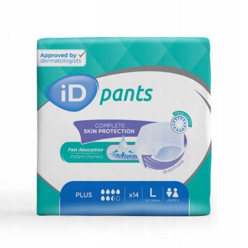 ID Pants Plus majtki chłonne dla seniora 14 szt. L