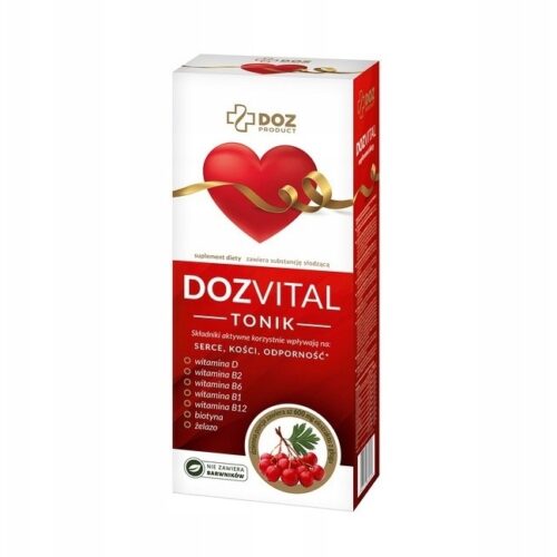 Suplement diety DOZ Product DOZVital płyn żelazo 1000 ml dla seniorów